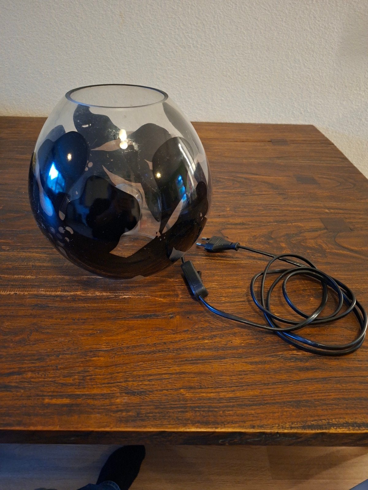 Vintage IKEA KNUBBIG tafellamp - Met lakschade, Ophalen, Met schakelaar, Gebruikt, Vintage