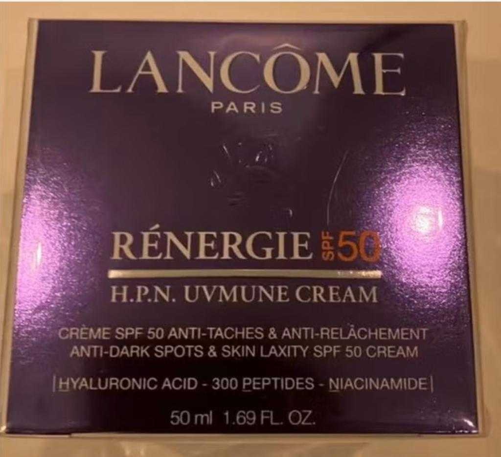 Lancôme Rénergie H.P.N. Uvmune SPF50 - 50ml, Verzenden, Nieuw, Gehele gezicht