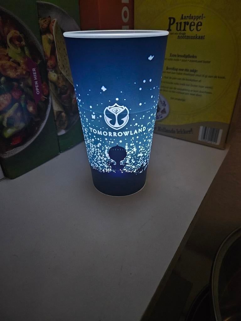 Unieke Tomorrowland x Red Bull LED Bekers - Limited Edition, Ophalen of Verzenden