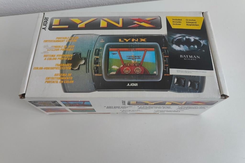 Atari Lynx Batman Editie Pak Handheld Gameboy, Muziek, Atari Lynx, Atari, 1 speler