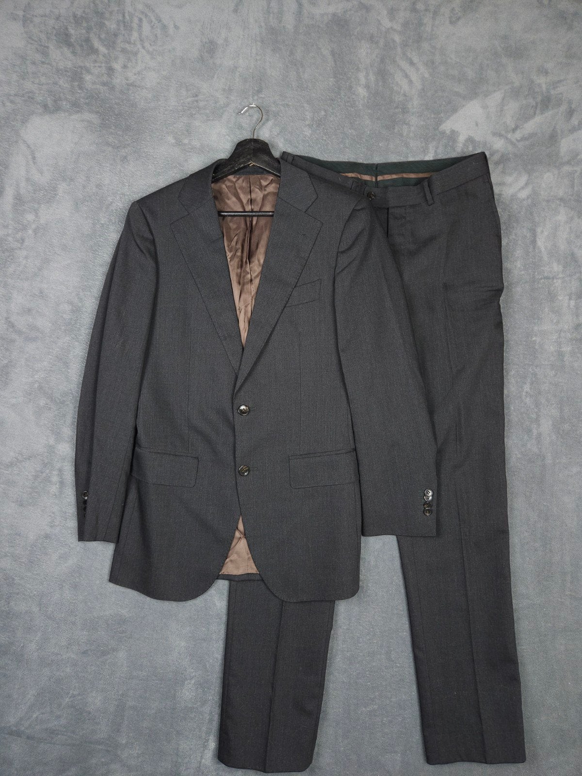 Suitsupply Pak Lazio Brescia 44 Grijs Wol Kostuum

Staat: Go, ., Ophalen of Verzenden, Zo goed als nieuw, .