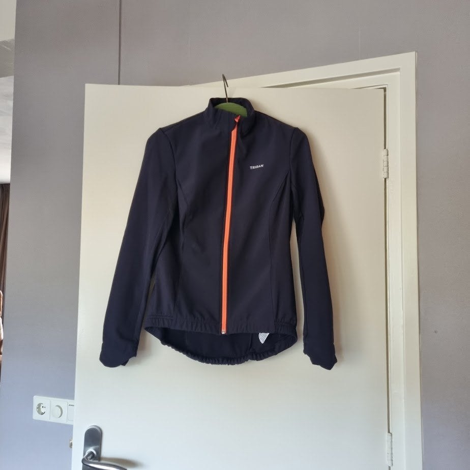 Triban fietsjack dames - Zo goed als nieuw, S, Triban, Ophalen of Verzenden, Zo goed als nieuw