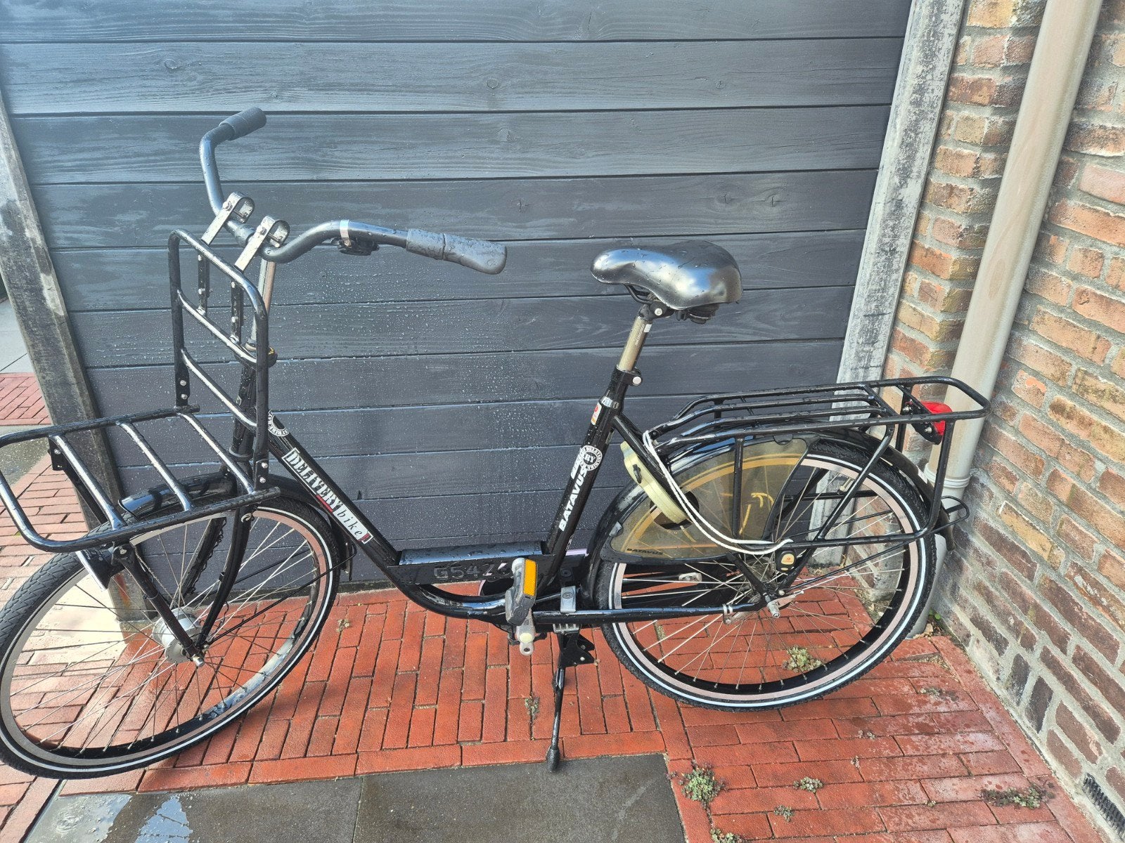 Batavus Delivery Bike - Transportfiets met voordrager, Ophalen, Terugtraprem, Gebruikt, Batavus