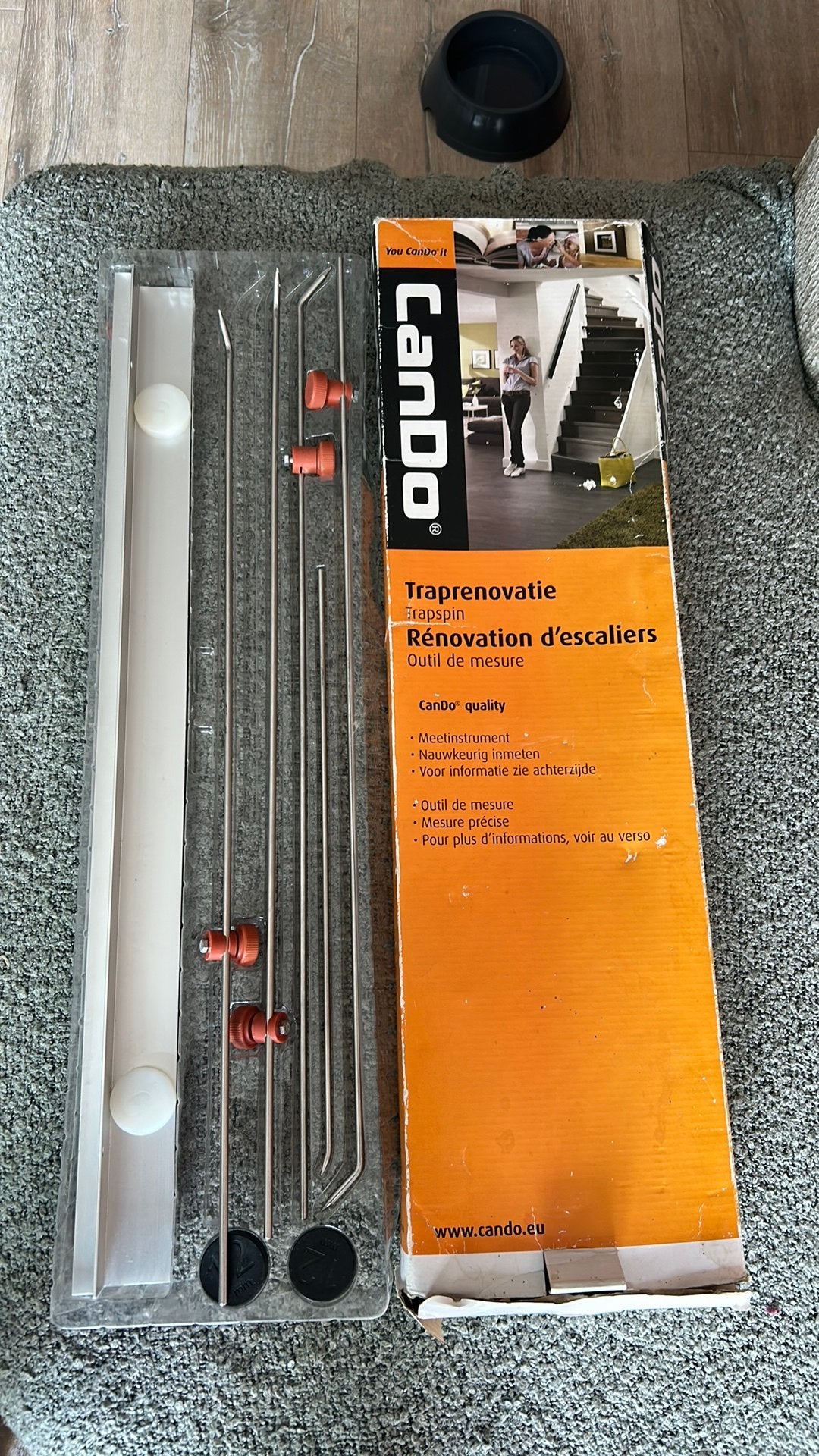 Trapspin, Ophalen, Zo goed als nieuw