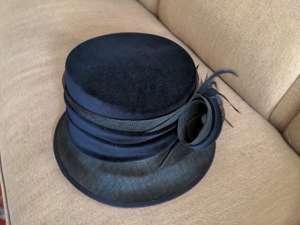 Fraaie chique dameshoed, Kleding | Dames, Hoeden en Petten, Ophalen of Verzenden, Zo goed als nieuw, One size fits all, Hoed