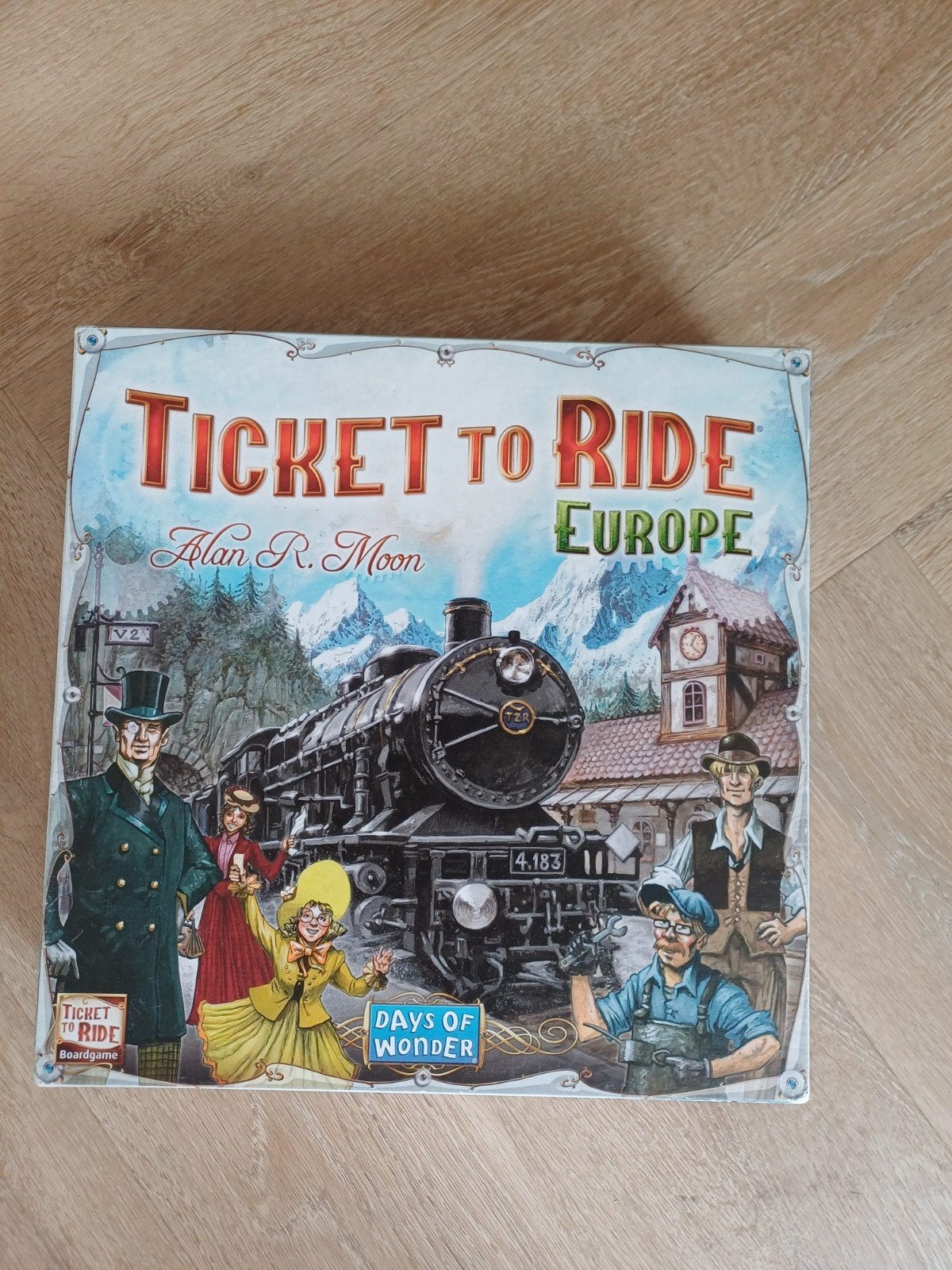 Ticket to Ride Europe Bordspel - Zo goed als nieuw, Drie of vier spelers, Ophalen of Verzenden, Zo goed als nieuw, Days of Wonder