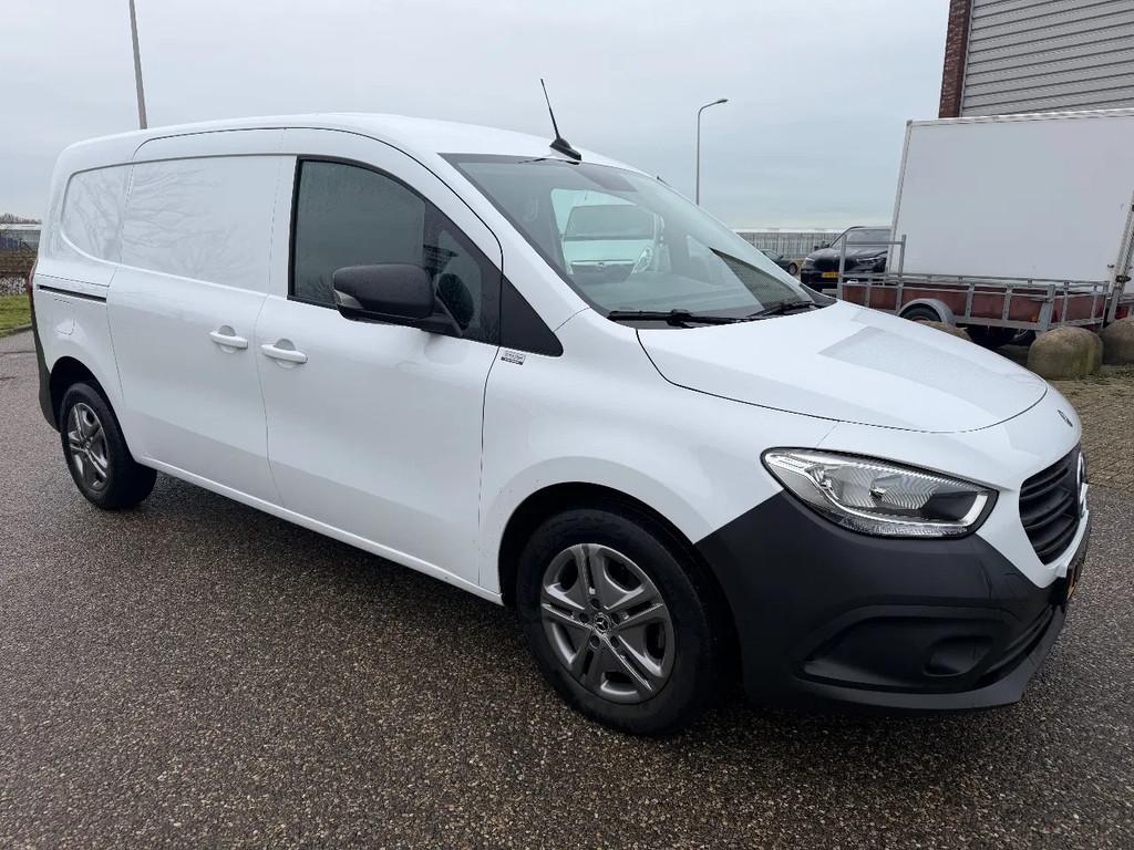 Mercedes-Benz Citan 110CDI L2H1 PRO Automaat Airco Cruisecon, Auto's, Bestelauto's, Gebruikt, Euro 6, Wit, Bedrijf