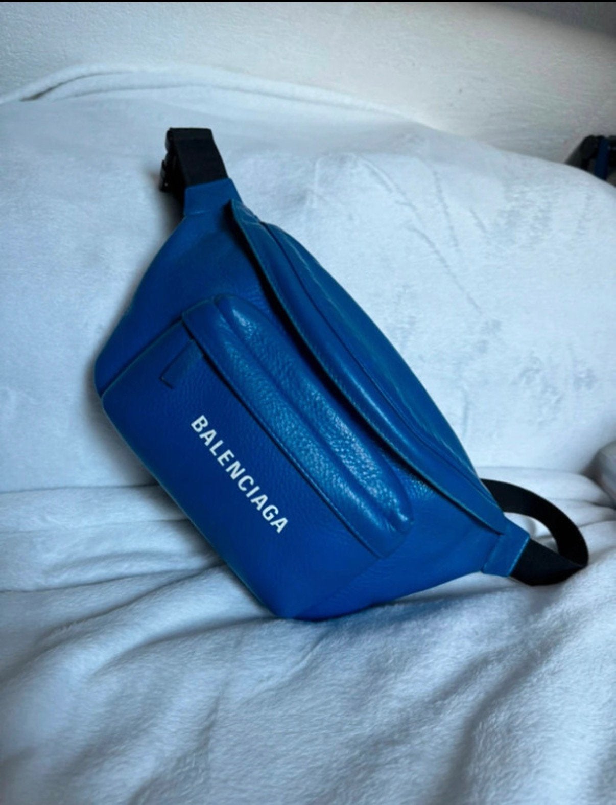 Mooie originele bumbag van Balenciaga, Ophalen of Verzenden, Zo goed als nieuw, Blauw
