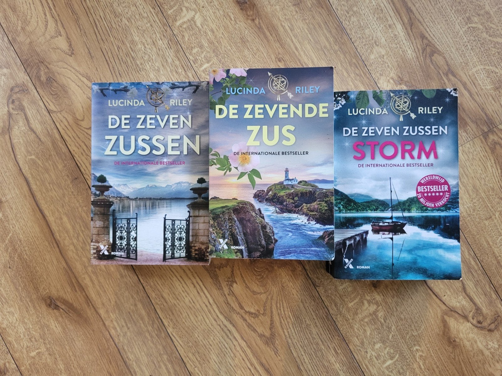 De Zeven Zussen serie - Lucinda Riley (3 boeken), Ophalen, Gelezen, Lucinda Riley, Nederland
