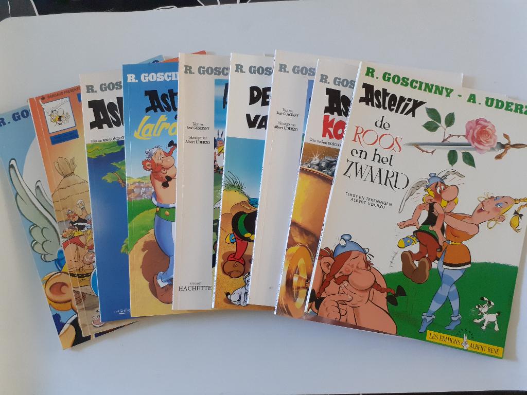 Asterix & Obelix strip boeken., Boeken, Stripboeken, Meerdere stripboeken, Ophalen of Verzenden, Gelezen