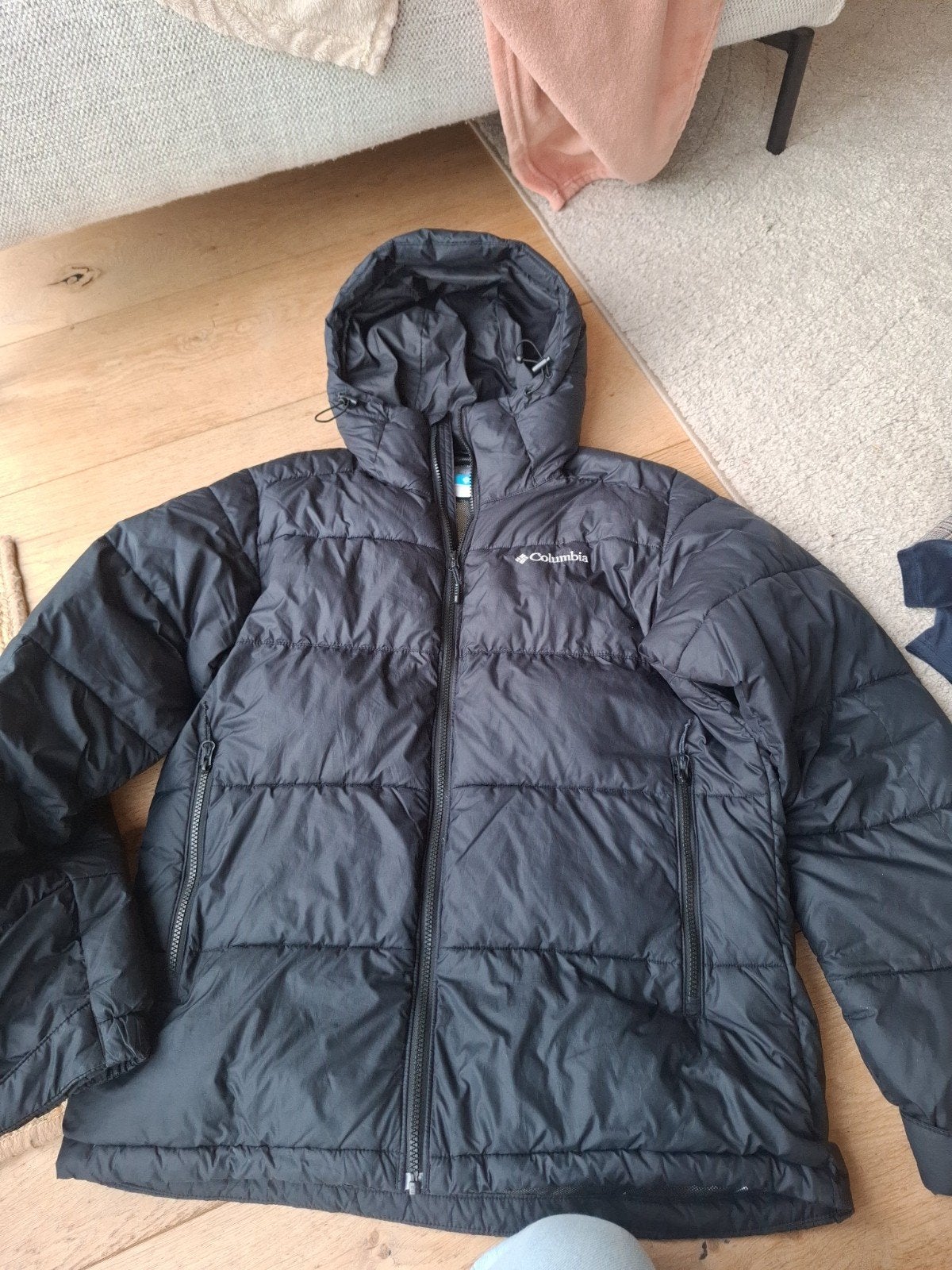 Columbia Omni-Heat Jas Zwart Maat S puffer, Columbia, Zwart, Ophalen of Verzenden, Maat 36 (S)