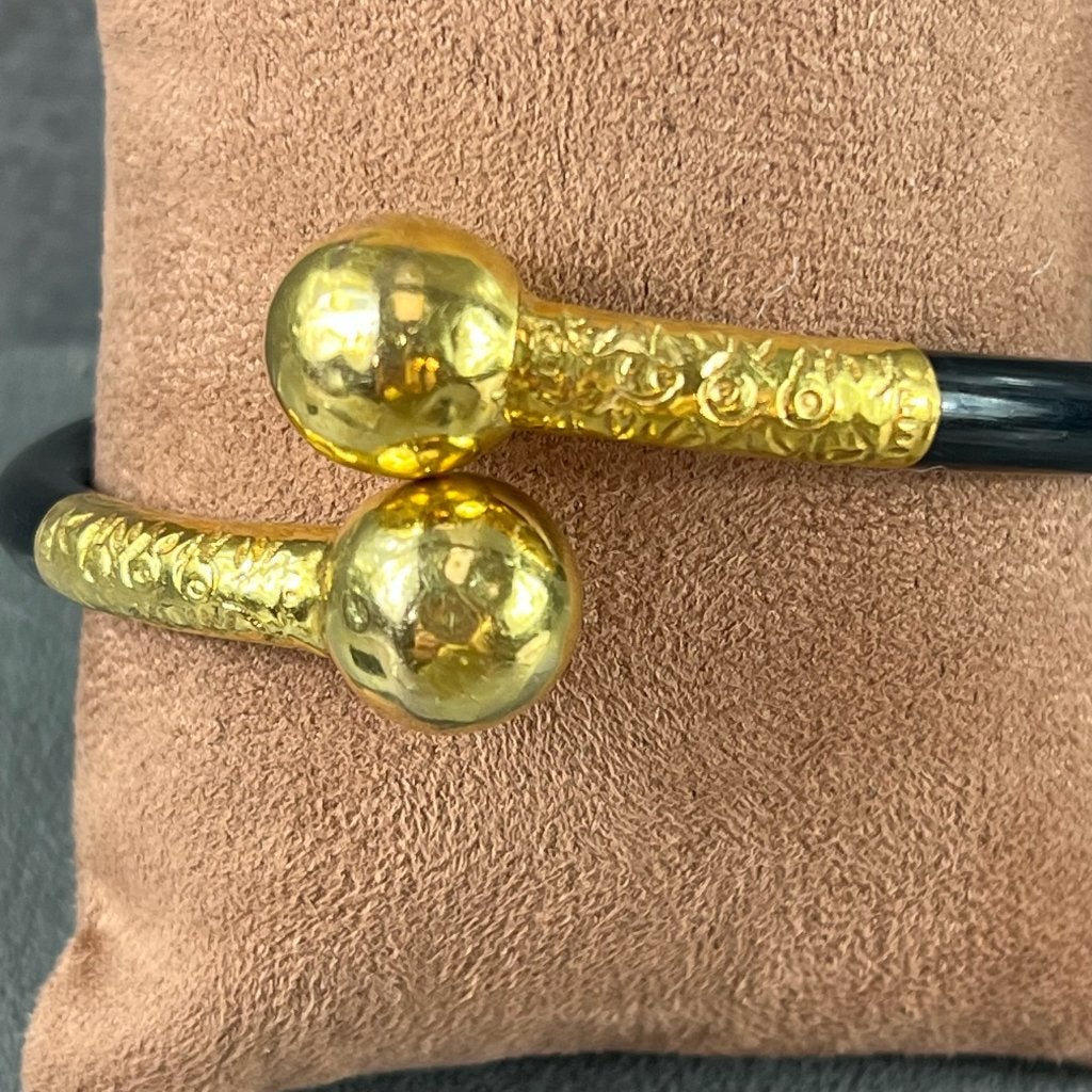 Gouden Armband | 18k | 12,35g | bangle 6,5ø | 414560, Ophalen of Verzenden, Gebruikt, Goud, Goud