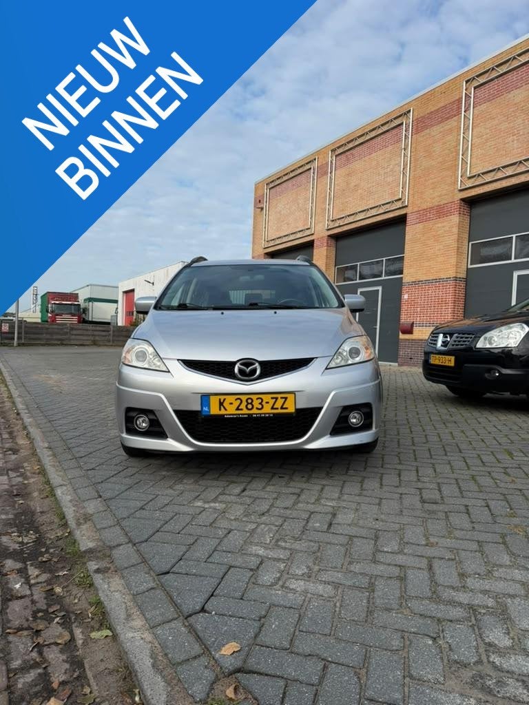 Mazda 5 1.8 TS NIEUWE APK | RUIME GEZINSAUTO 7 personen, Stof, Gebruikt, 4 cilinders, Handgeschakeld