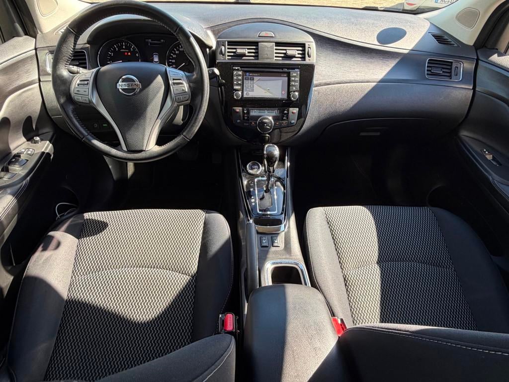 Nissan Pulsar 1.2 DIG-T automaat Tekna, 1e eigenaar dealer o, Euro 5, Stof, Gebruikt, Zwart