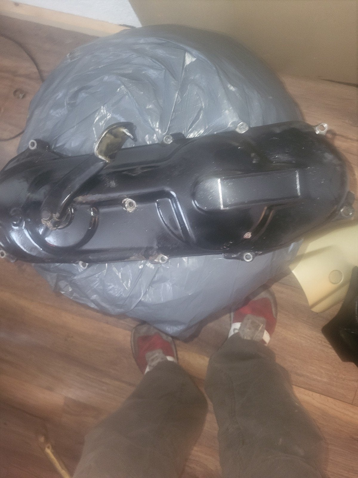 carterkap yamaha aerox, Ophalen of Verzenden, Gebruikt, Overige typen
