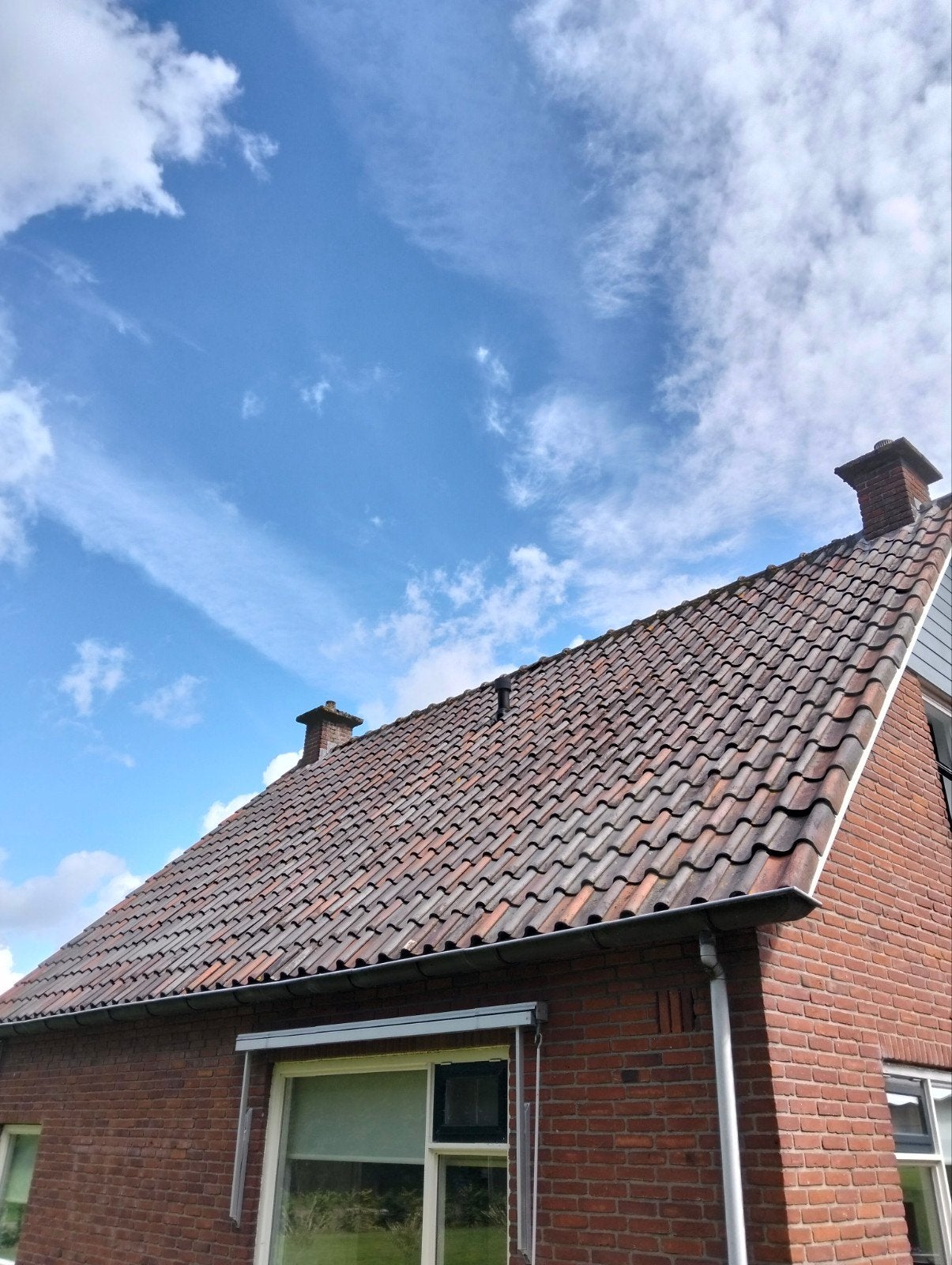 Dakpannen, Doe-het-zelf en Verbouw, Dakpannen en Dakbedekking, Ophalen, Gebruikt, Steen of Klei, 15 m² of meer