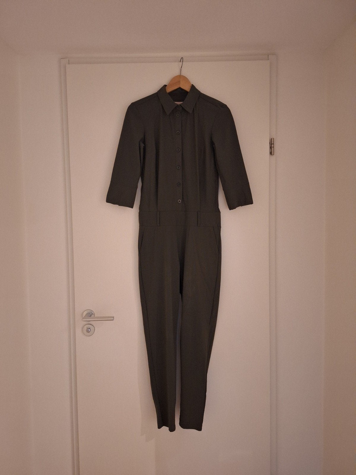 Studio Anneloes Jumpsuit - Donkergroen (XS), Kleding | Dames, Studio Anneloes, Ophalen of Verzenden, Zo goed als nieuw, Maat 34 (XS) of kleiner