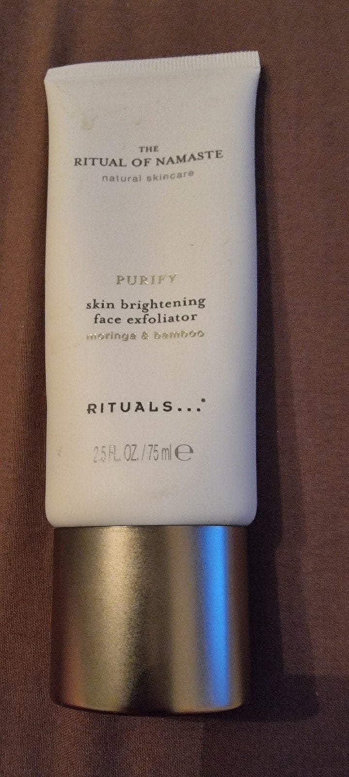 Rituals Purify Skin Brightening Face Exfoliator 75ml, Ophalen of Verzenden, Gebruikt, Gehele gezicht, Reiniging
