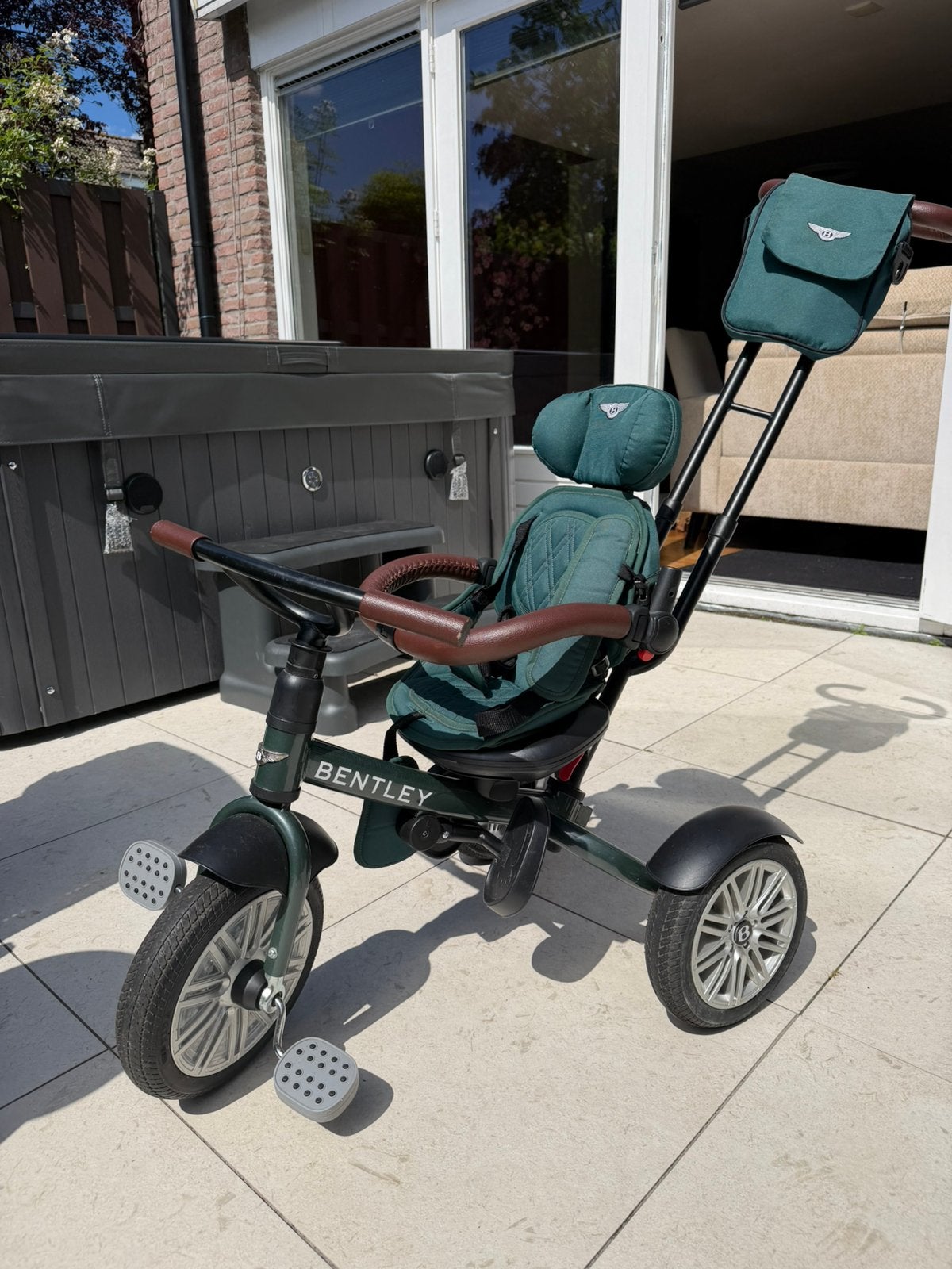 Luxe Bentley driewieler 6 in 1 trike, Ophalen, Zo goed als nieuw