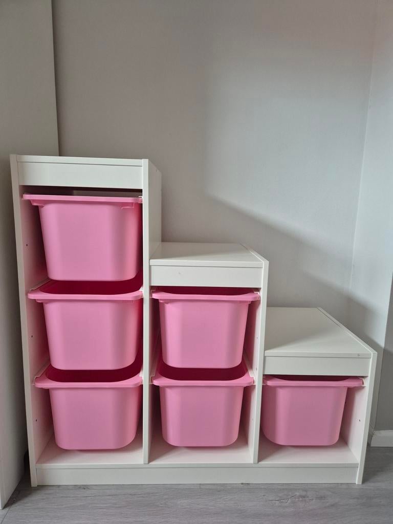 Open kast met opbergbakken, Ophalen, Minder dan 50 cm, Minder dan 75 cm, 105 cm of meer