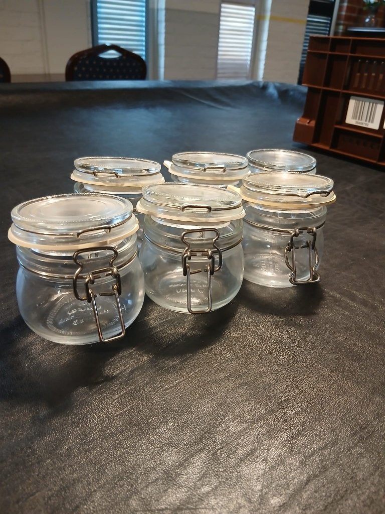 Weckpotten (4stuks), Ophalen, Voorraadpot, Meerkleurig, Overige merken