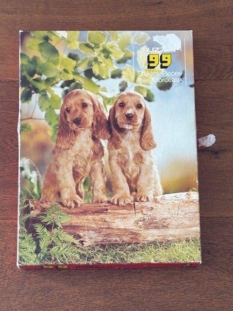 Wild Horse legpuzzel (99 stukjes van ca. 4x4cm), Ophalen of Verzenden, Minder dan 500 stukjes, Gebruikt, Legpuzzel