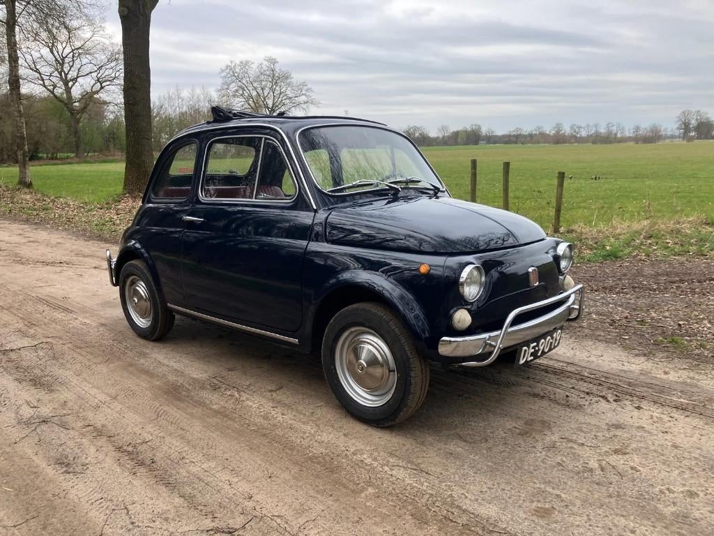 fiat 500 L donkerblauw roestvrij GERESERVEERD, Particulier, 18 pk, Te koop, Fiat