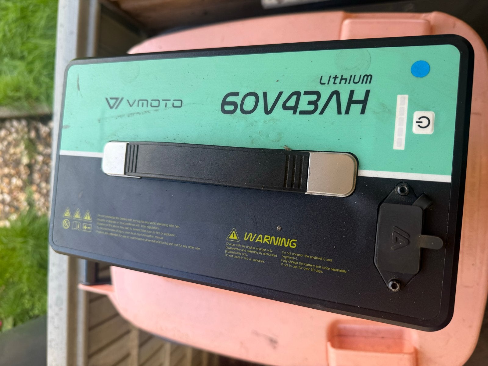 Super Soco Cux Accu 60V 43AH - Zo goed als nieuw, Ophalen, Zo goed als nieuw, Overige typen, Overige merken