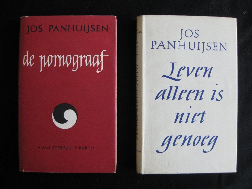 Jos Panhuijsen, 2 Boeken beiden met opdracht, Ophalen of Verzenden, Gelezen