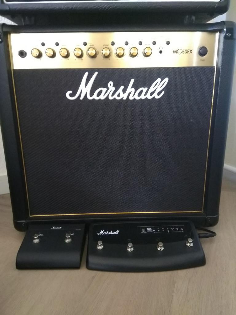 Marshall MG50FX, Ophalen of Verzenden, Zo goed als nieuw, Minder dan 50 watt