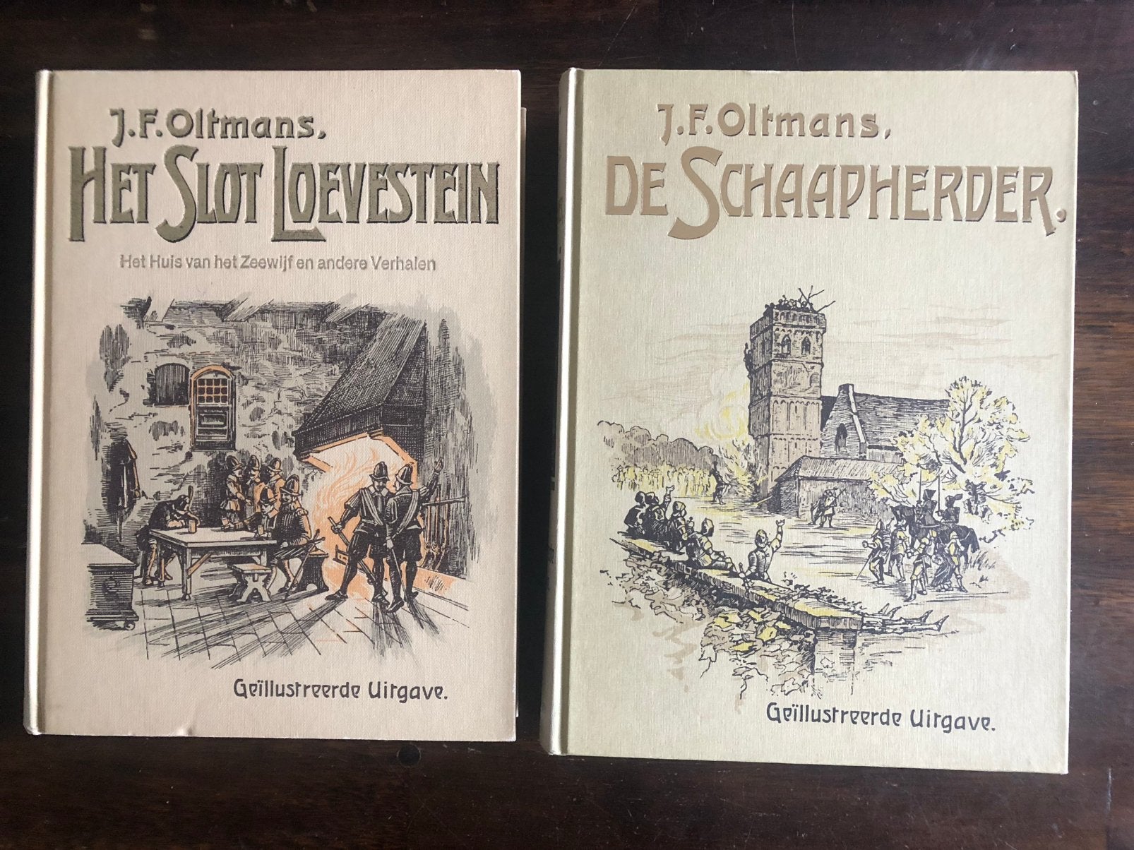 Nieuwe gebonden boeken van j.f. Oltmans Slot Loevestein, Boeken, Ophalen of Verzenden, 19e eeuw, Nieuw