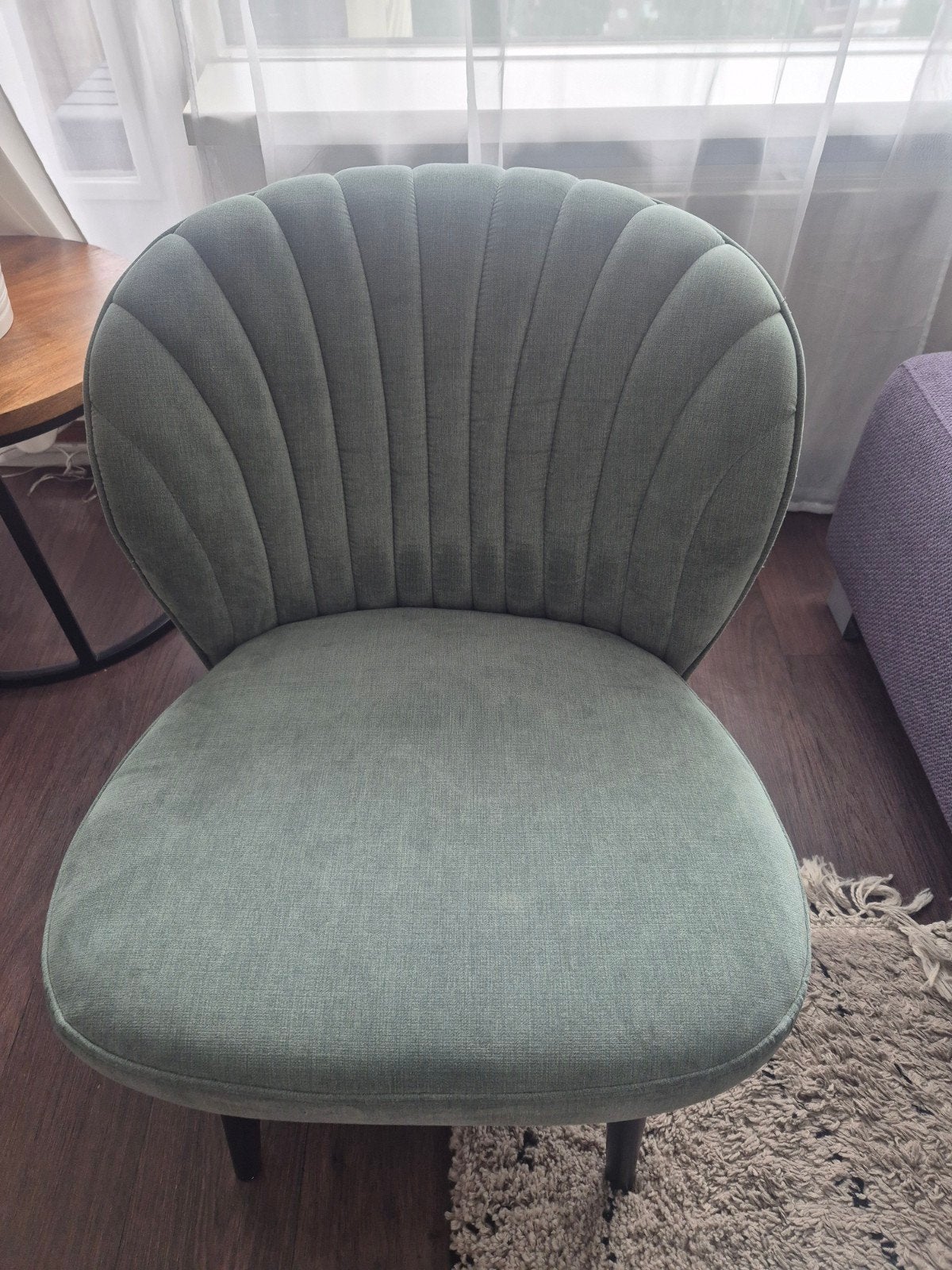 Zo goed als nieuwe loungestoel - Groen/Grijs, Ophalen, Overige kleuren, Modern, Scandinavisch, Zo goed als nieuw