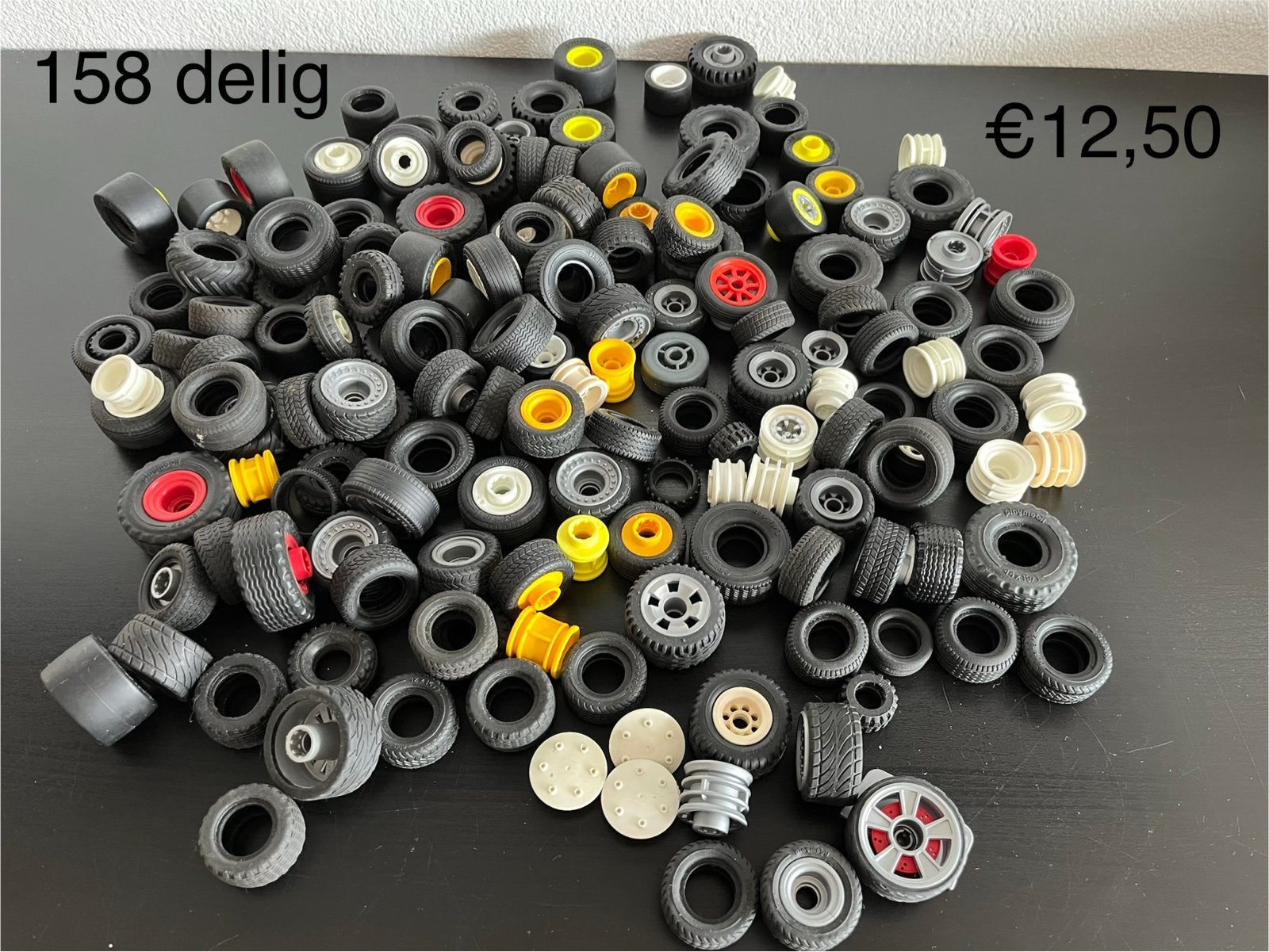 Playmobil wielen en onderdelen - 158-delig, Ophalen of Verzenden, Gebruikt, Losse onderdelen, Overige typen