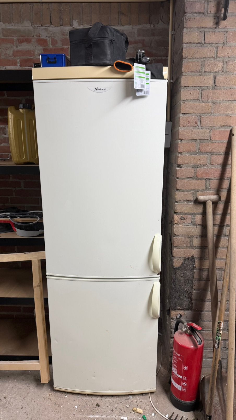 Koelkast vriezer / koelvriescombinatie, Ophalen, Gebruikt, 200 liter of meer, Met aparte vriezer