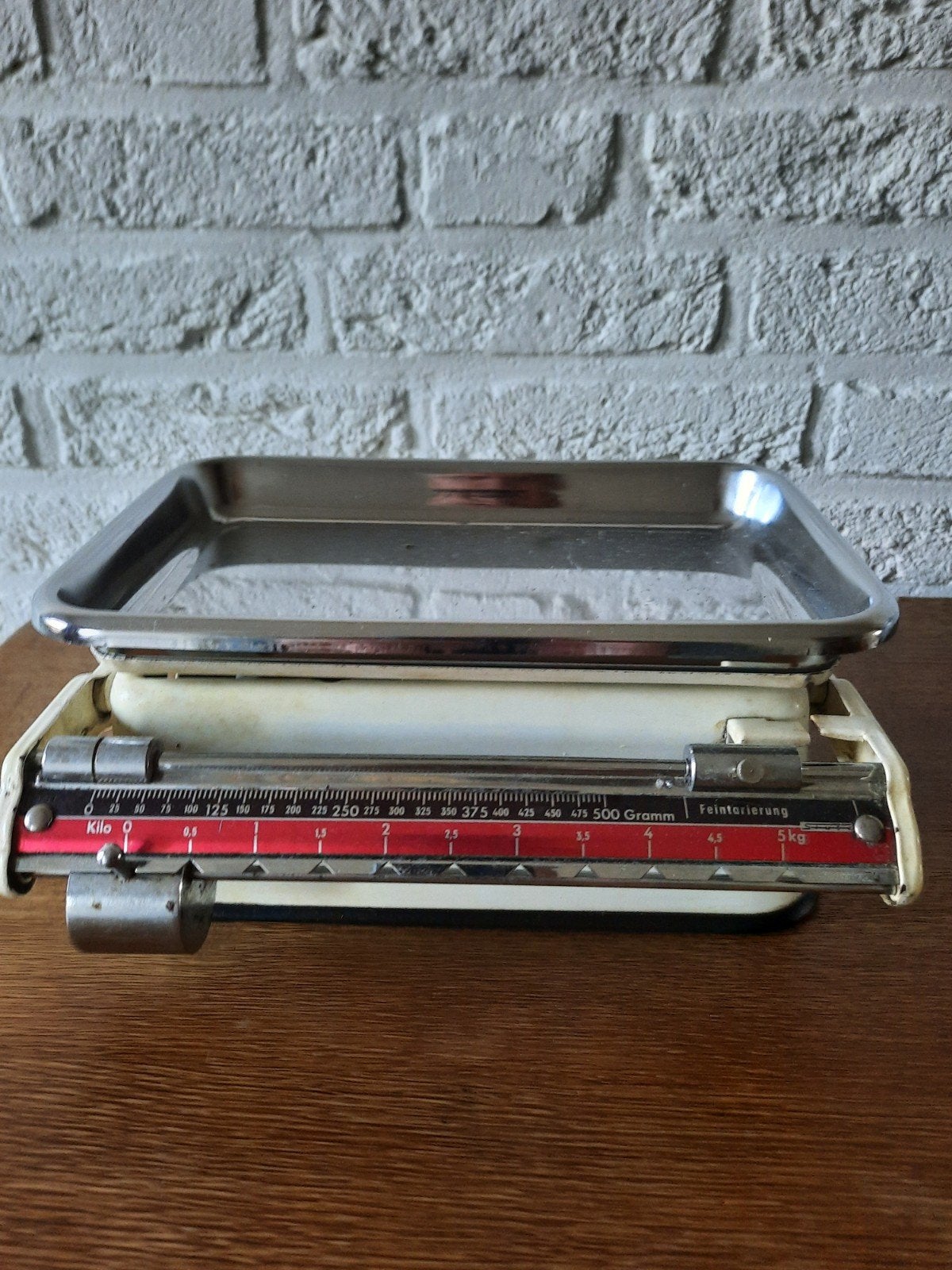 Keukenweegschaal vintage Stube, Witgoed en Apparatuur, Weegschalen, Ophalen of Verzenden, 1 tot 500 gram, Keukenweegschaal, Minder dan 10 kg