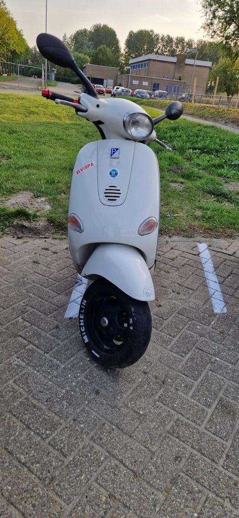 Vespa ET4 Scooter - Wit Brom, Gebruikt, Overige modellen, Maximaal 45 km/u, Benzine