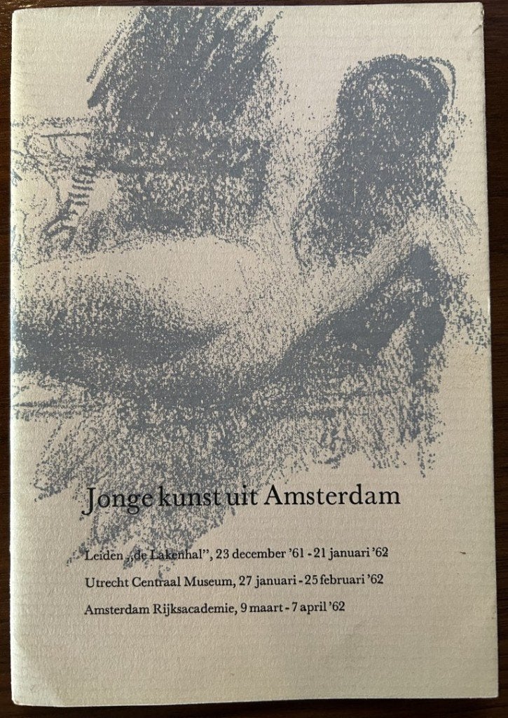 Jonge Kunst uit Amsterdam (1961) | Aat Veldhoen | Kurt Löb, Gelezen, Houtzager, Vroom en Wessem, Ophalen of Verzenden, Schilder- en Tekenkunst