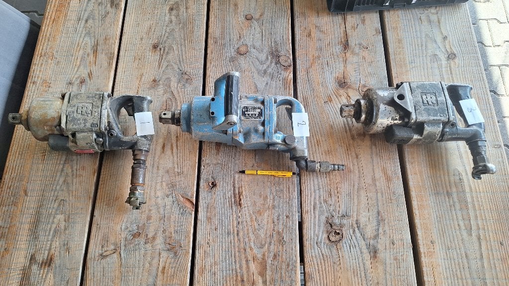 3x Zware Pneumatische Slagmoersleutels Duims 1", ., Ophalen of Verzenden, Zo goed als nieuw, .