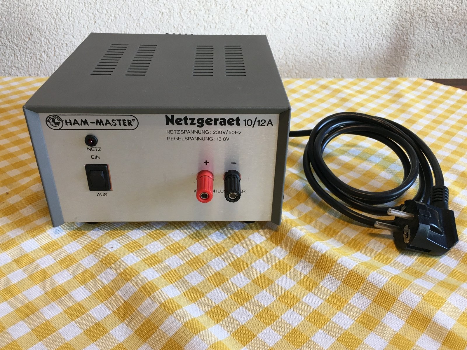 Cb master voeding 10/12 amp  zgan pr incl vzk, Telecommunicatie, Ophalen of Verzenden, Zo goed als nieuw
