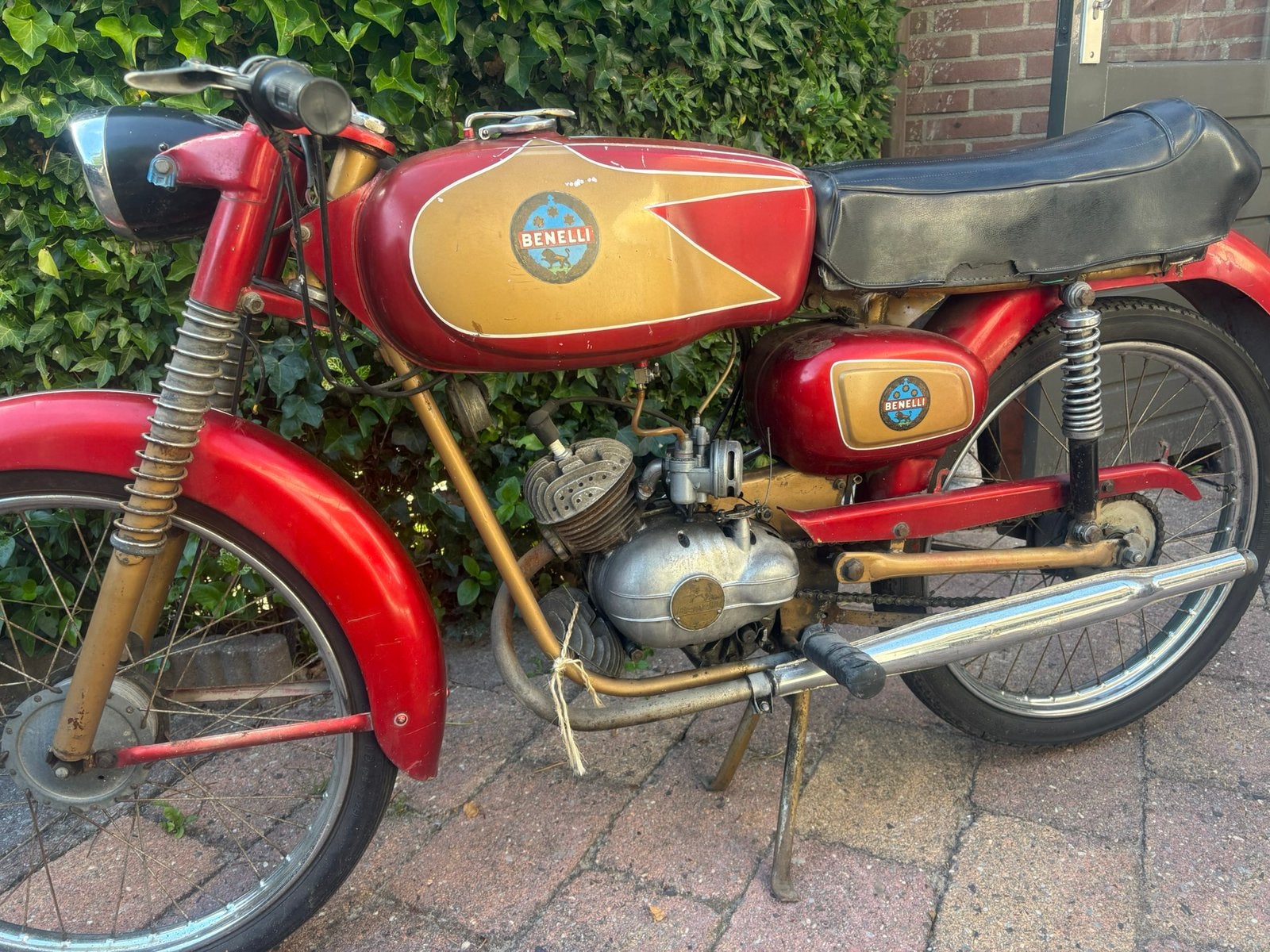 Benelli, Maximaal 45 km/u, 49 cc, 3 versnellingen, Ophalen