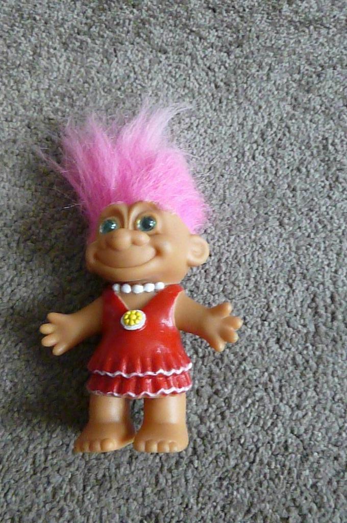 retro trollenpopje, Ophalen of Verzenden, Overige typen
