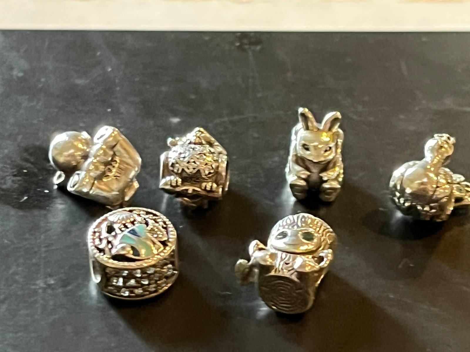 Pandora luxe dieren bedels.., Overige merken, Overige materialen, Ophalen of Verzenden, Zo goed als nieuw