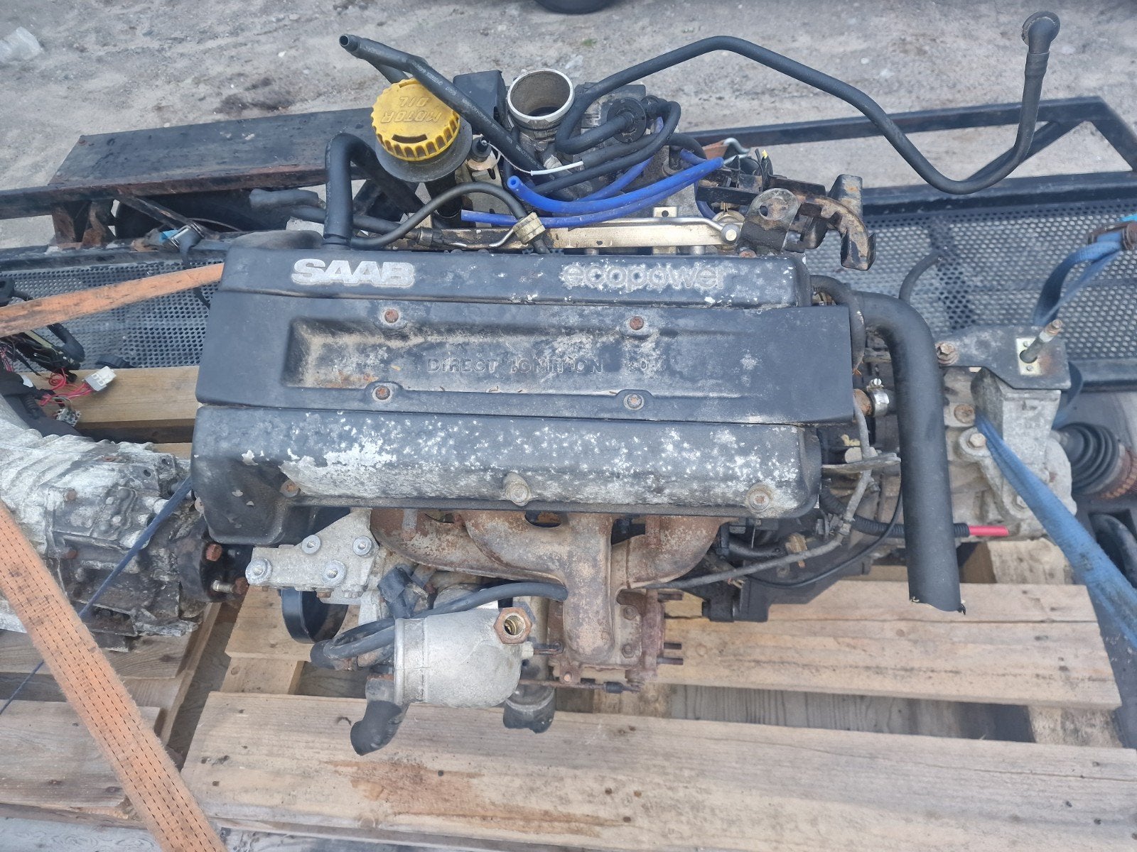 Saab B235R, Ophalen, Gebruikt, Saab