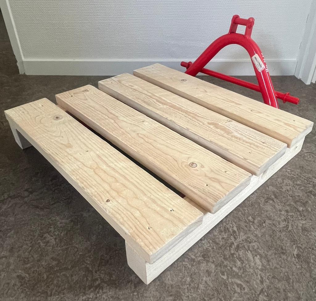 Berg skelter palletvork met pallet, Ophalen, Nieuw, Berg, Duozit