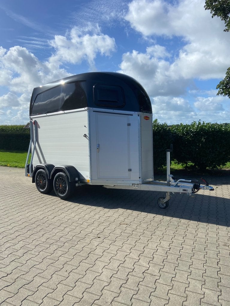 1 1/2 Prds Aluminium  Bockmann met Zadelkamer   DEMO. !!, Ophalen of Verzenden, Nieuw, Aluminium, 1½-paards trailer