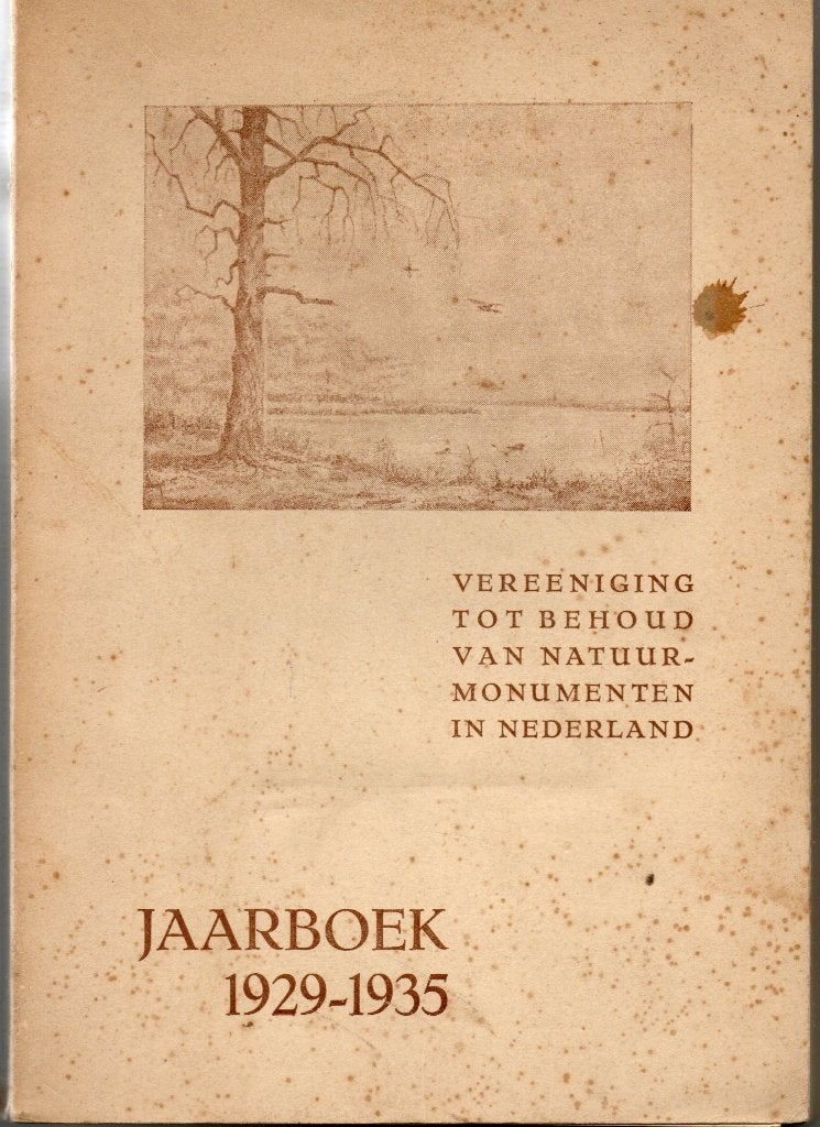 Jaarboek 1929-1935 Ver. tot Behoud van Natuurmonumenten, Boeken, Ophalen, Gelezen