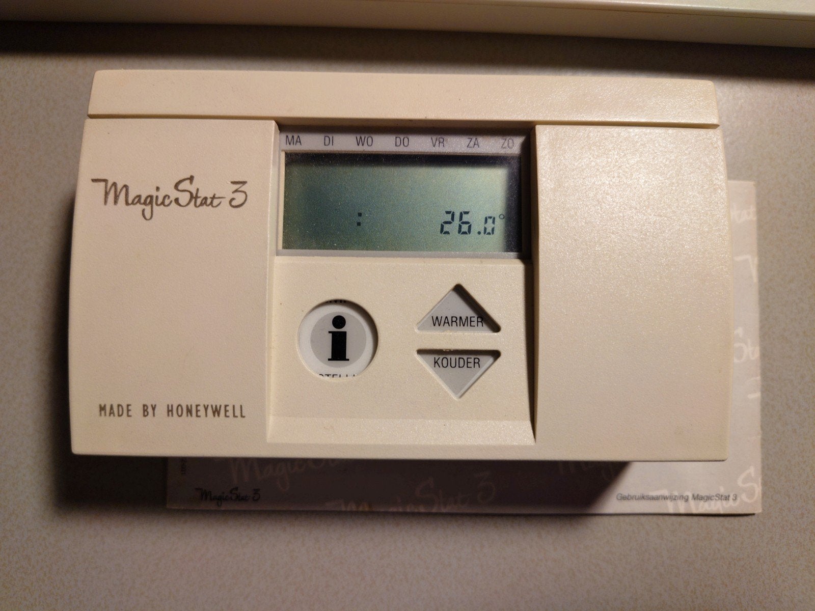 Honeywell MagicStat 3 Aan/Uit Thermostaat, Ophalen of Verzenden, Gebruikt