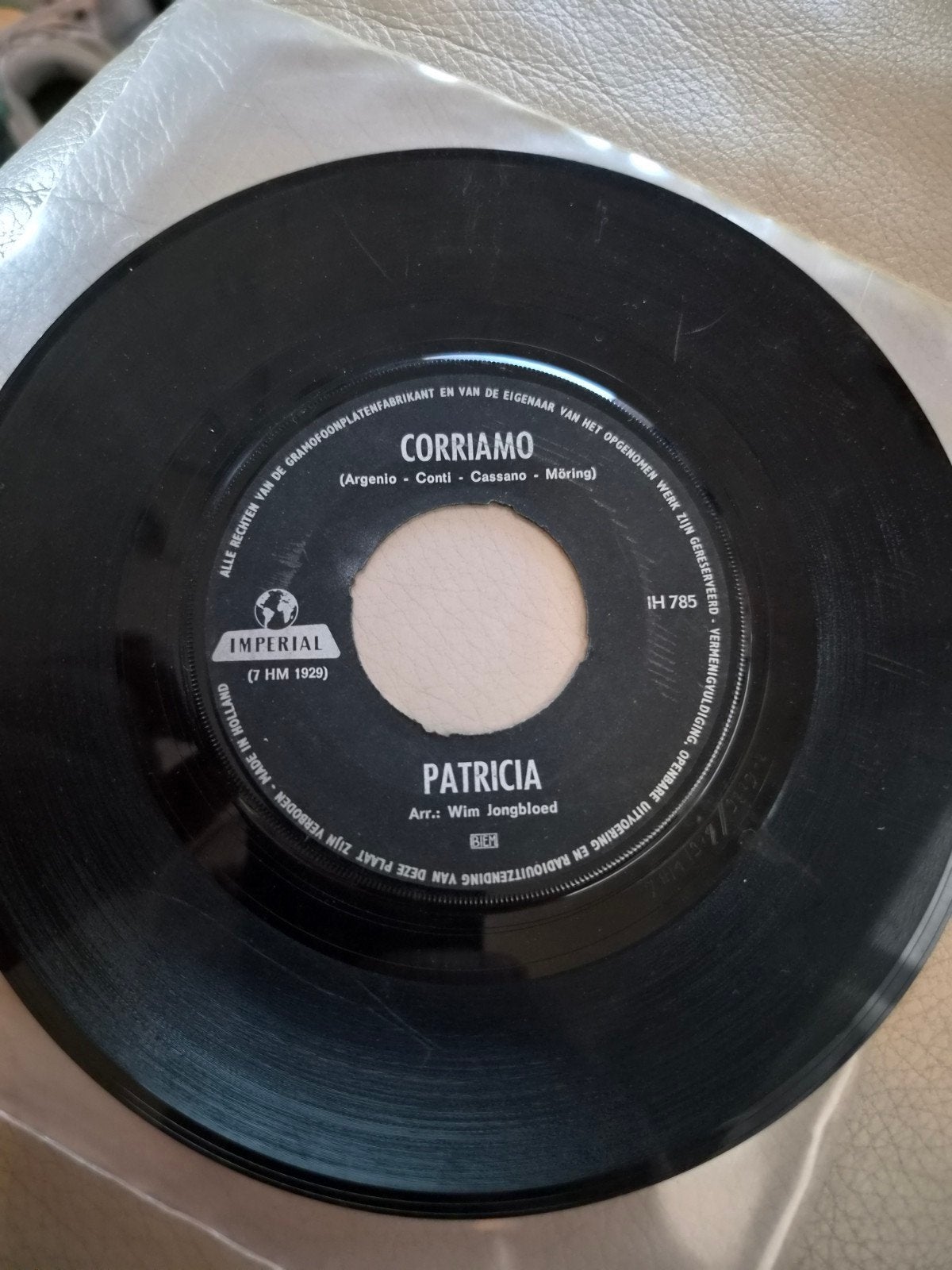 Patricia Corriamo / oh , oh wat was jij groen, Gebruikt, 7 inch, Ophalen of Verzenden, Nederlandstalig