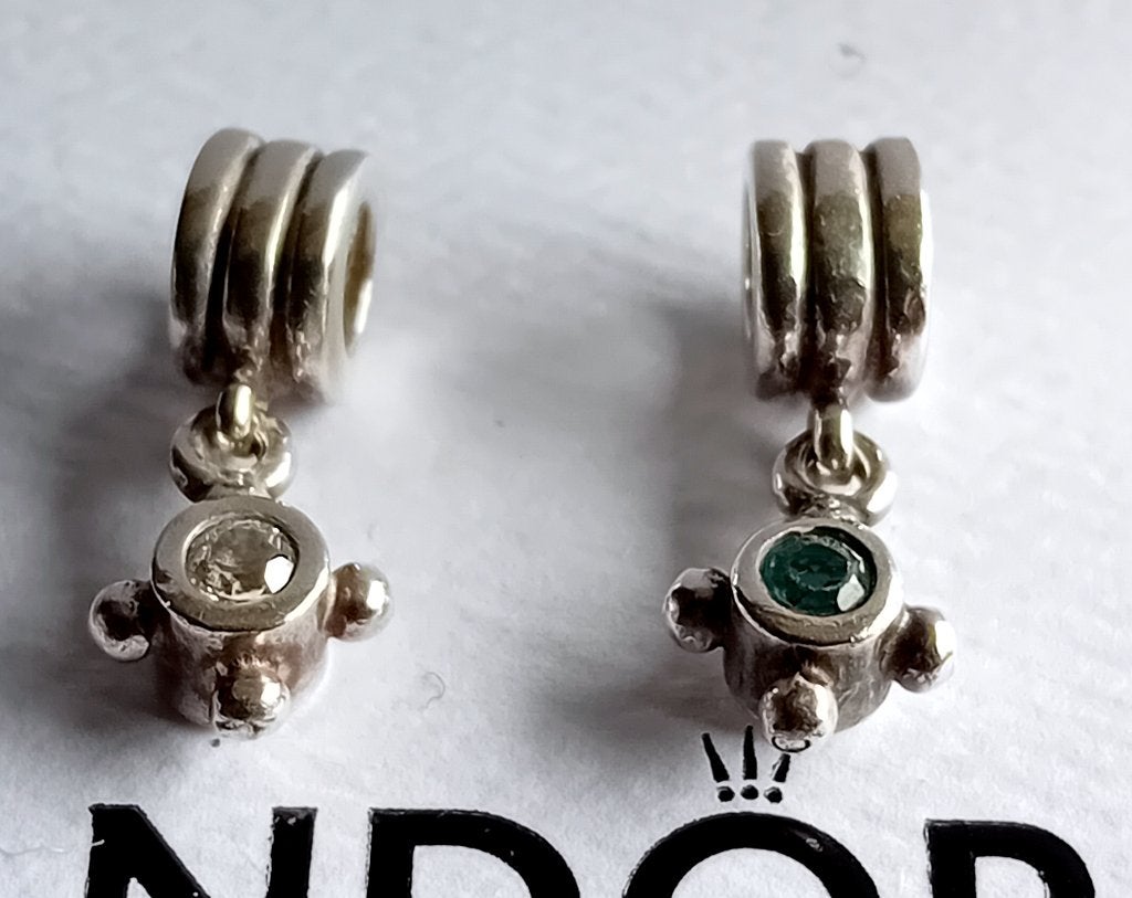 Zilveren "Retired" Pandora Kompas bedels, Pandora, Ophalen of Verzenden, Zo goed als nieuw, 1 bedel