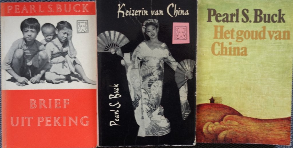 3x Pearl S Buck, o.a. Keizerin van China en brief uit Peking, Ophalen of Verzenden, Gelezen, Pearl S. Buck, Amerika